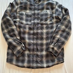Vans Black and White Plaid Jacket